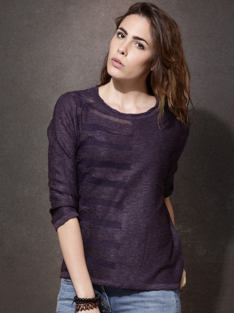 Roadster Purple Pullover