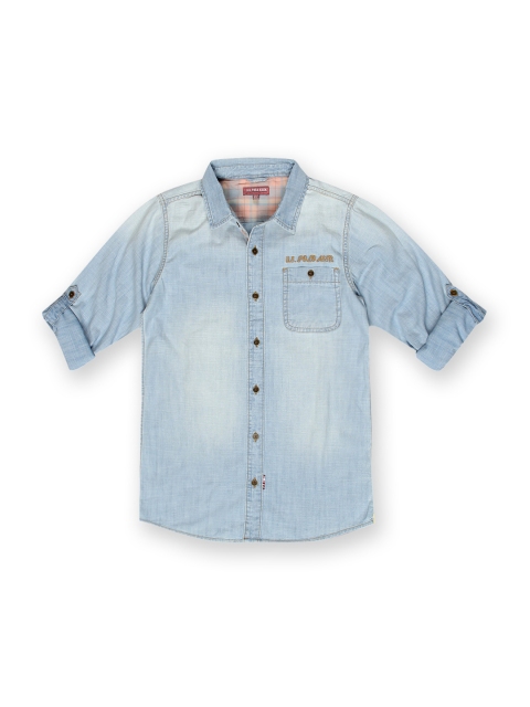 

U.S. Polo Assn. Kids Boys Blue Shirt