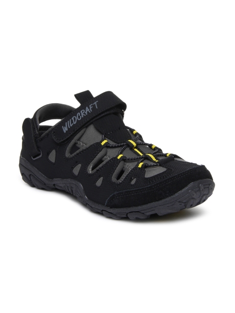 

Wildcraft Men Black Terrafin Cross Sports Sandals