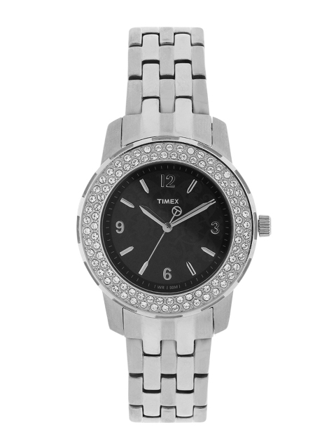 

Timex Women Black Dial Watch T2N147