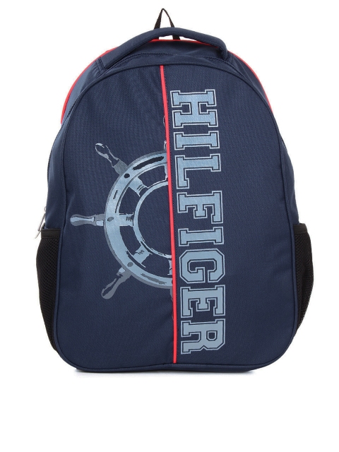 

Tommy Hilfiger Unisex Blue Biker Club Nautical Backpack