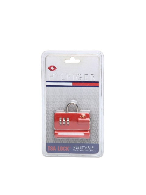 

Tommy Hilfiger Unisex Red TSA Lock