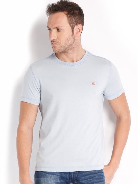 

U.S. Polo Assn. Denim Co. Men Light Blue T-shirt