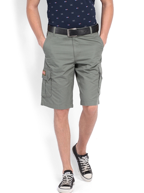 

U.S. Polo Assn. Men Green Cargo Shorts