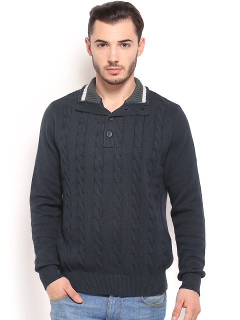 

Nautica Men Navy Sweater, Navy blue