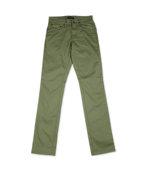 

Nautica Men Olive Green Slim Fit Trousers