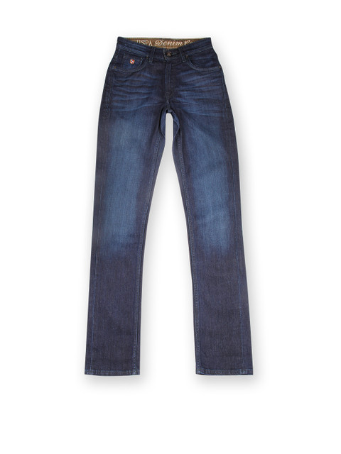 

U.S. Polo Assn. Denim Co. Men Blue Slim Tapered Fit Jeans