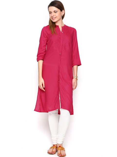 

W Women Pink Kurta