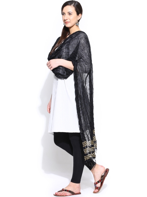 

Aurelia Women Black Dupatta