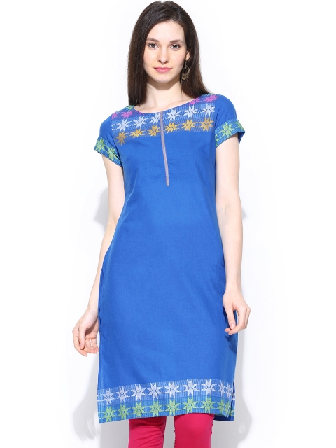 

Aurelia Women Blue Kurta