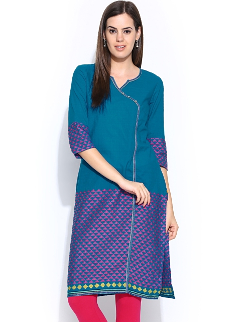 

Aurelia Women Blue Kurta