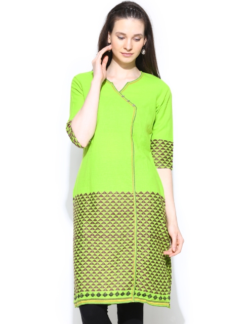 

Aurelia Women Green Kurta