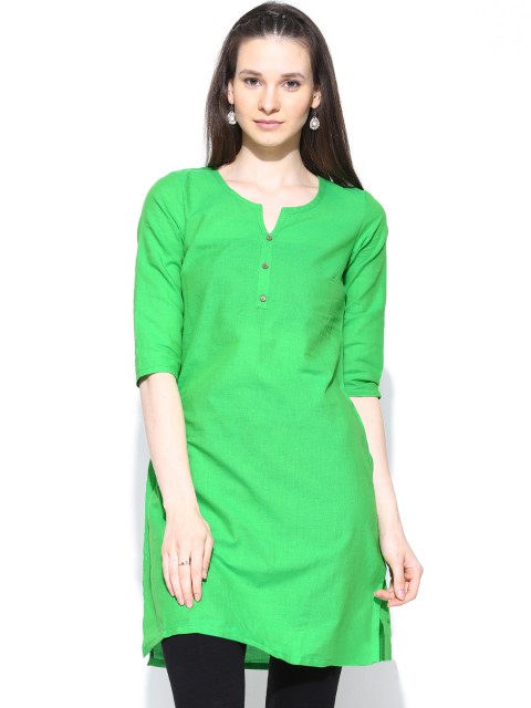 

Aurelia Women Green Kurta