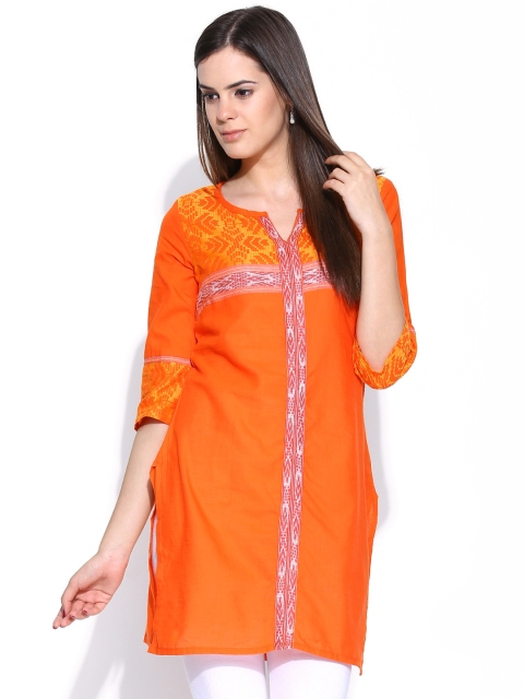 

Aurelia Women Orange Kurta