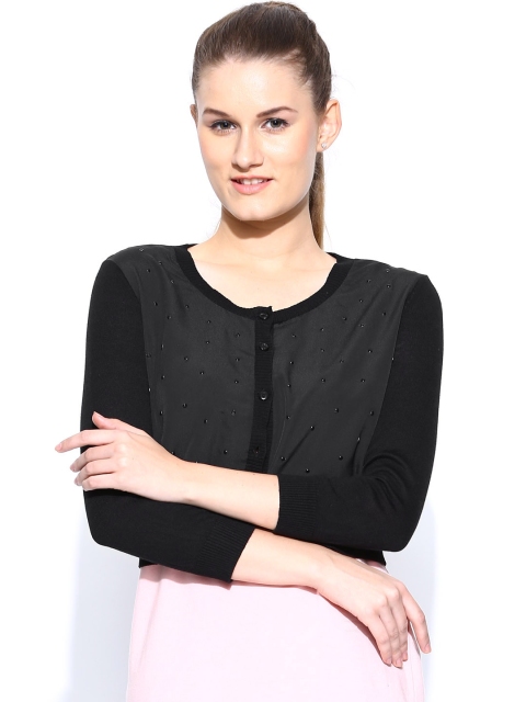 

Vero Moda Women Black Crop Top