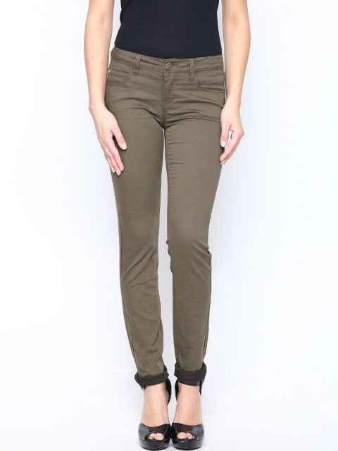 

ONLY Women Brown Trousers