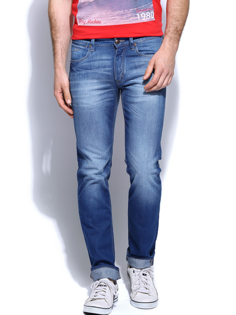 

Flying Machine Men Blue Prince Slim Fit Jeans