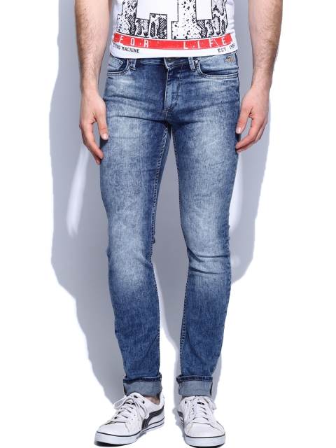 

Flying Machine Men Blue Jackson Skinny Fit Jeans