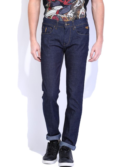 

Flying Machine Men Blue Micheal Slim Tapered Fit Jeans