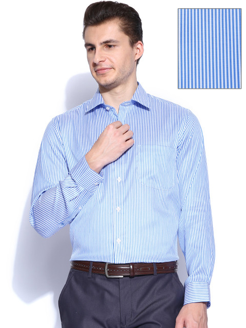 

Arrow Blue & White Striped Formal Shirt