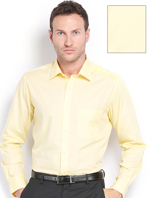 

Arrow Men Yellow Premium Formal Fit Shirt