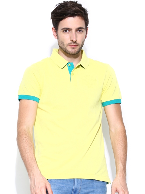 

Arrow Sport Men Lemon Yellow Polo T-shirt