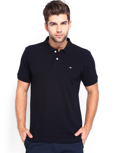 

Arrow Sport Men Black Polo Pure Cotton T-shirt