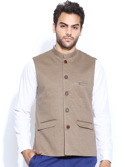 

Turtle Brown Nehru Jacket
