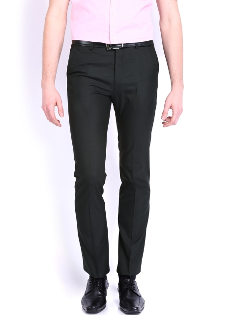 

Arrow New York Men Black Tapered Fit Formal Trousers
