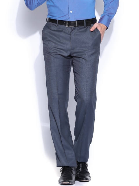 

Arrow Grey Smart Fit Formal Trousers