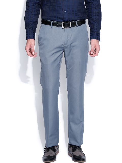 

Arrow New York Grey Slim Fit Formal Trousers