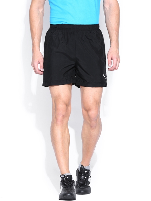 

PUMA Men Black ESS Woven 5" Shorts