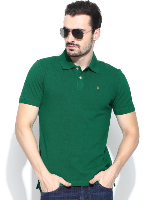 

IZOD Men Green Polo T-shirt