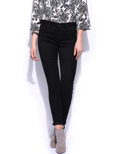 

New Look Women Black Super Skinny Fit Jeans