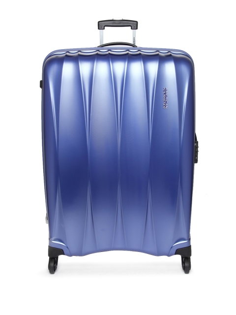 

AMERICAN TOURISTER Unisex Blue Arona Large Trolley Suitcase