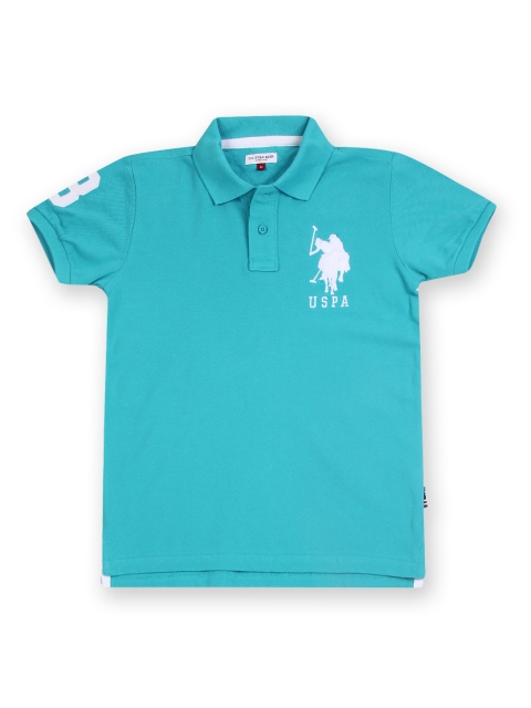

U.S. Polo Assn. Kids Boys Blue Polo T-shirt