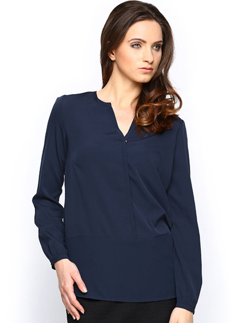 

ONLY Women Navy Top, Navy blue