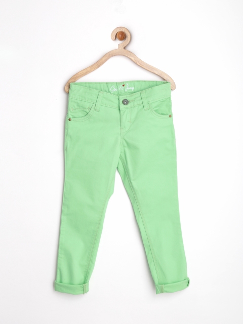 

Gini and Jony Girls Green Trousers