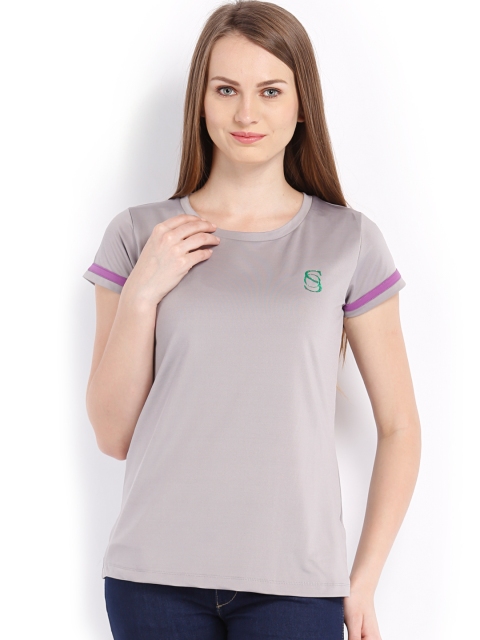 

Style Quotient by Noi Women Lavender T-shirt