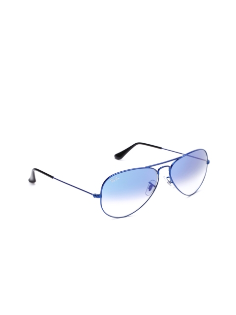 

Ray-Ban Men Aviator Sunglasses 0RB3025I, Blue