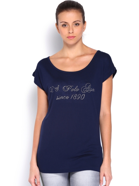 

U.S. Polo Assn. Women Navy T-shirt, Navy blue