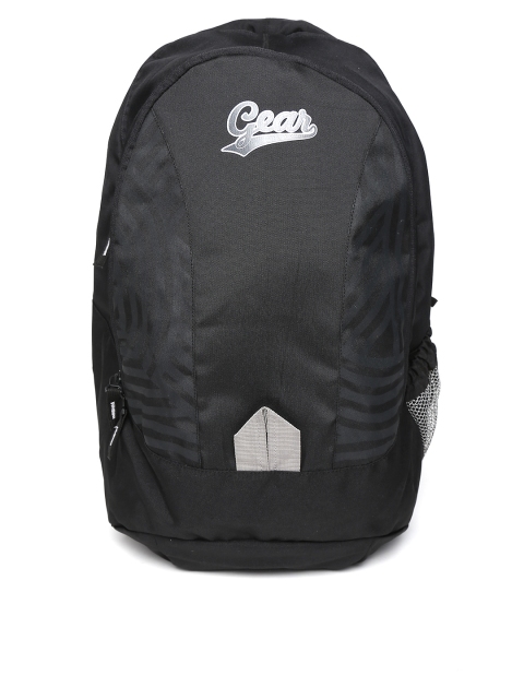 

Gear Unisex Black Waterproof Backpack