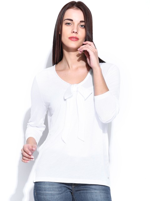 

Tommy Hilfiger Women White Top