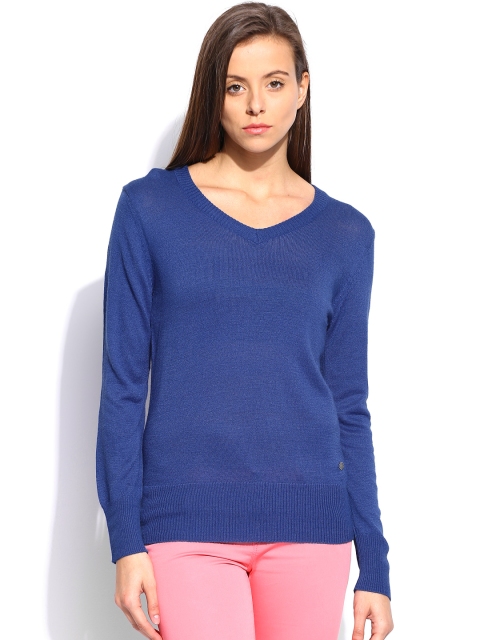 

U.S. Polo Assn. Women Blue Sweater