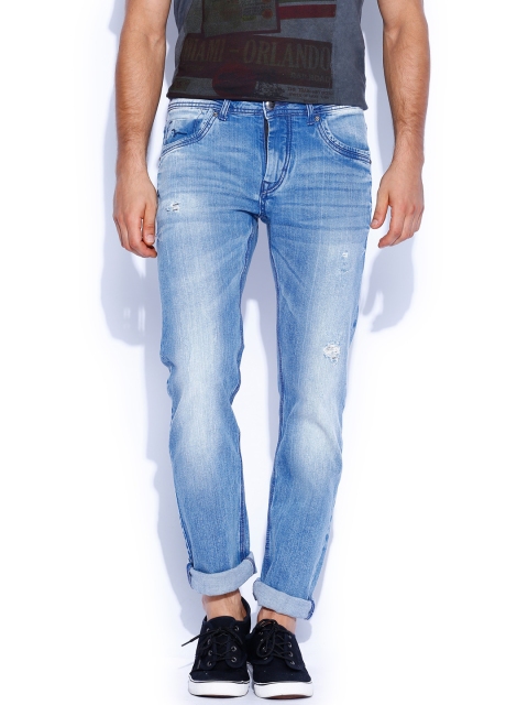 

Flying Machine Men Blue Michael Slim Fit Stretchable Jeans