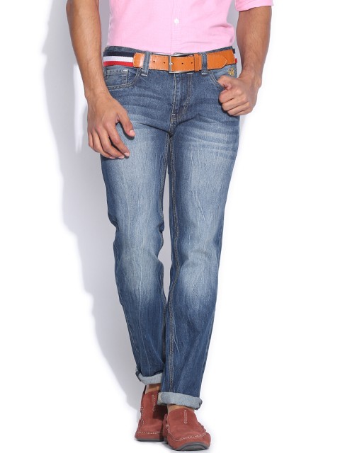 

Flying Machine Men Blue Prince Slim Fit Jeans
