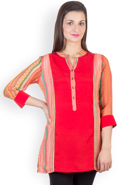 

Ayaany Women Multicoloured Printed Kurti, Multi