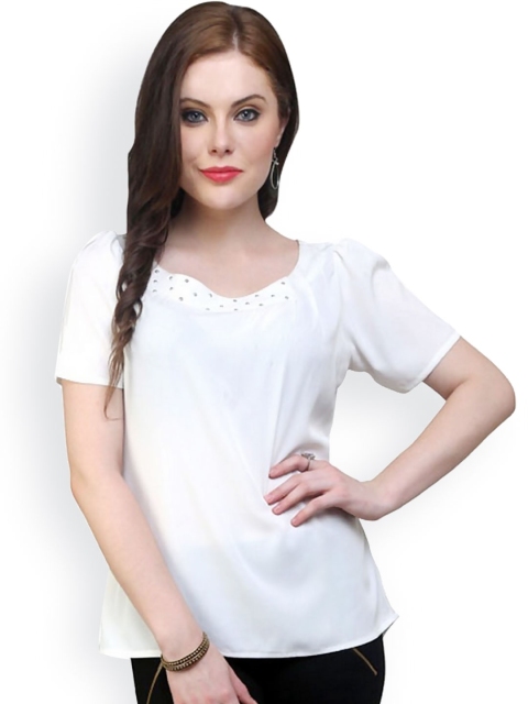 

Pannkh Women White Top