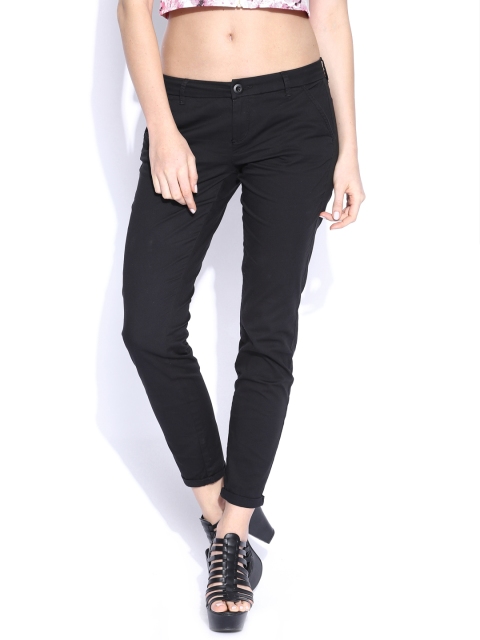 

ONLY Women Black Trousers