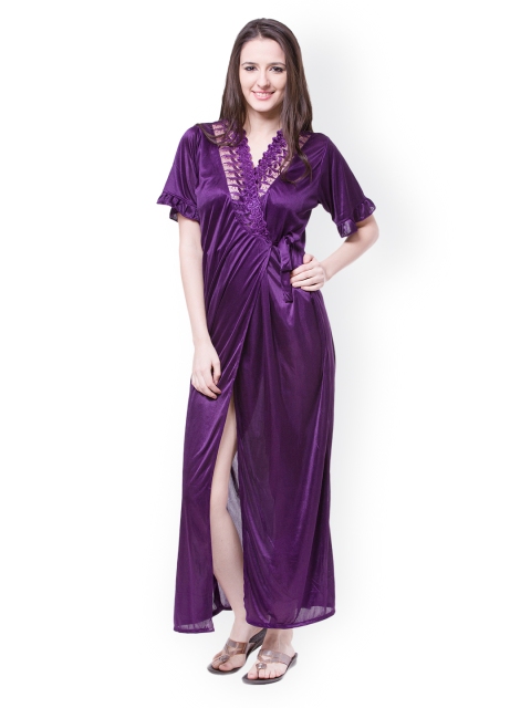 

Fasense Purple 6 piece Nightdress Set DP116E2